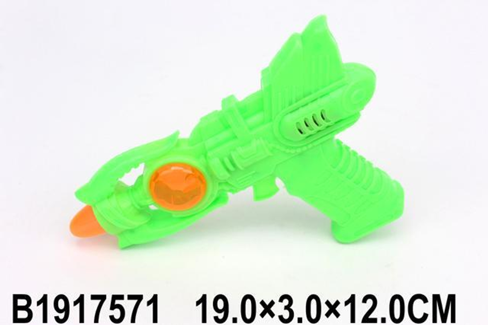 Пистолет на батарейках 19см, пакет 8813-30