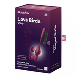 Тренажер Кегеля Satisfyer Love Birds Vary (Connect App) бордовый