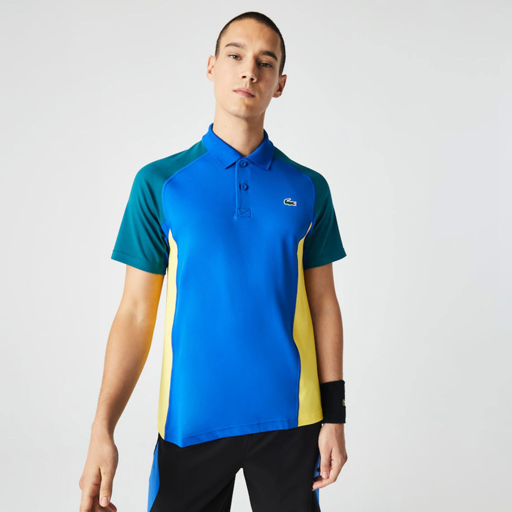 Мужское теннисное поло Lacoste Polo Men - Blue, Multicoloured