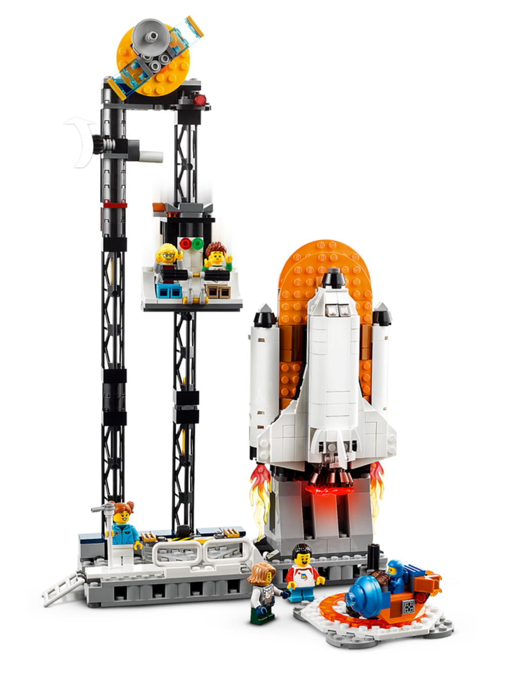 LEGO Creator Space Roller Coaster 31142 лего 3в1 – космические американские горки, конструктор парк аттракционов с минифигурками, оригинал ЛЕГО 31142