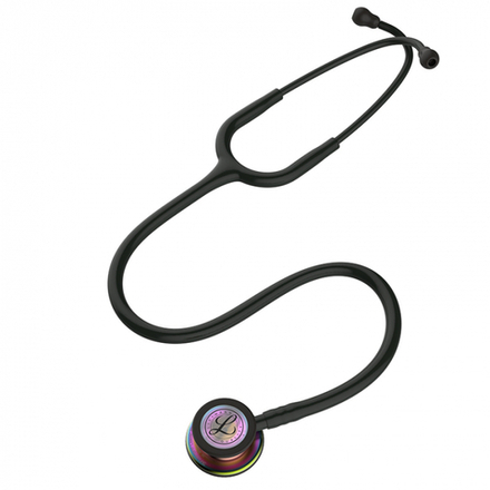 Стетоскоп Littmann Classic III, черный, радужная акустическая головка (5870) - уценка