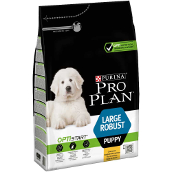 Pro Plan Puppy Large Robust - сухой корм для щенков крупных пород мощного телосложения (курица/рис)