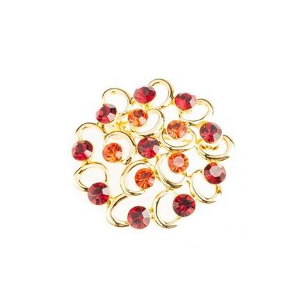 Брошь Shadore FAN-05419.9 G/R