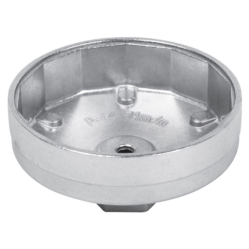 МАСТАК (103-44174) Съемник масляных фильтров, 74 мм, 14 граней, торцевой