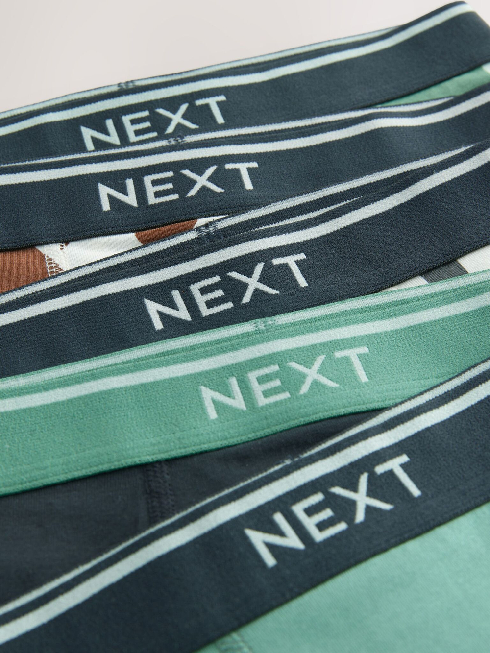Трусы для мальчика Next E98-875, 5 шт., Зеленый, Черный, Белый