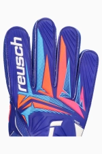 Вратарские перчатки Reusch Attrakt Grip Junior - синий