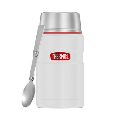 Термос из нерж. стали с ложкой тм THERMOS SK3020RCMW 0,71L
