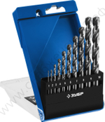 ЗУБР ПРОФ-А 10шт(1-10мм), Набор сверл по металлу, сталь Р6М5, класс А