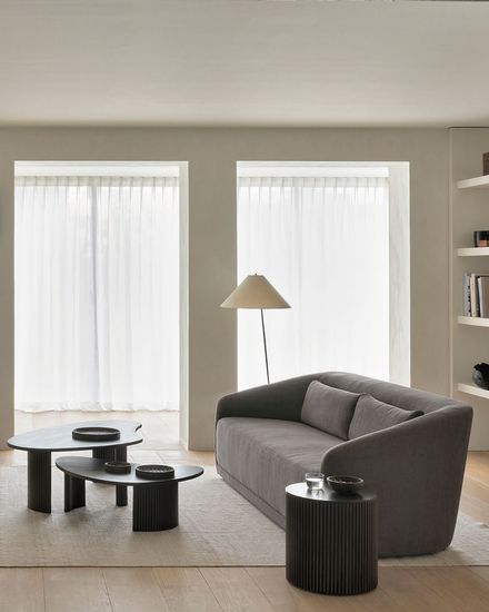 Черный приставной стол “Прескот”