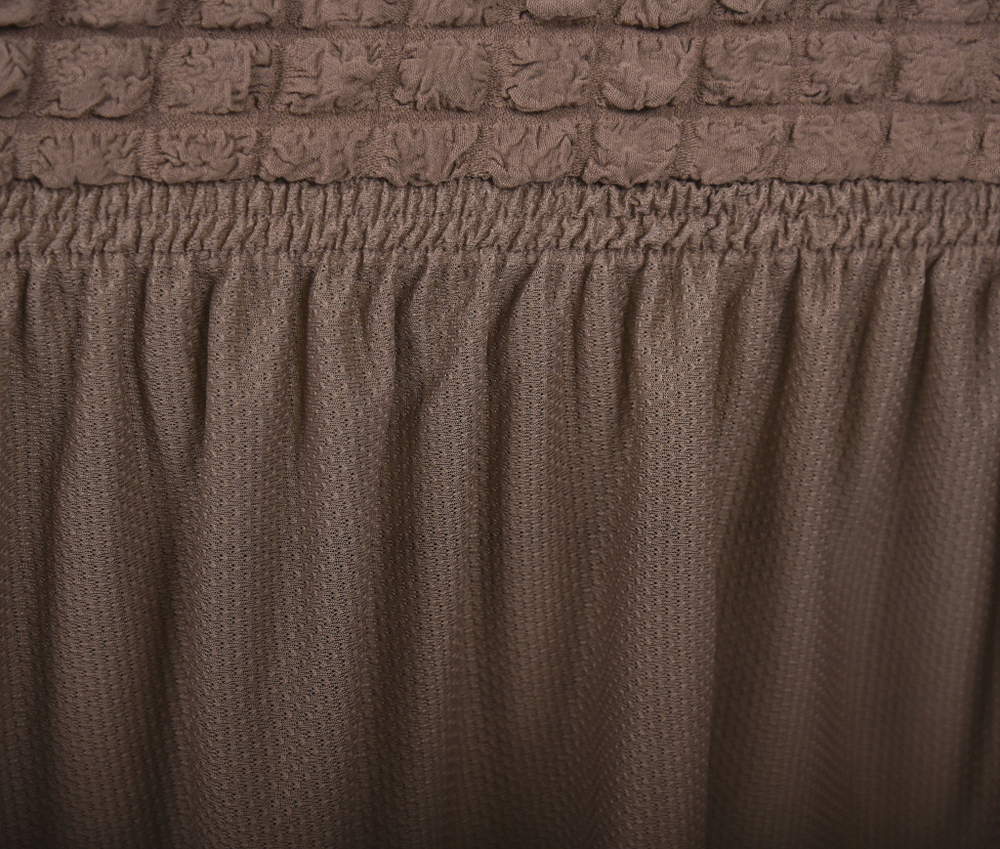 Чехол на угловой диван, цвет Кофе с молоком