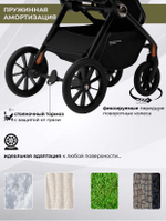 Коляска 3в1 Sweet Baby Verde Black