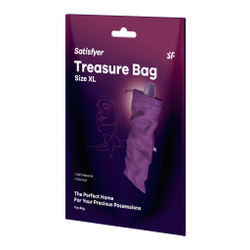 Мешочек для хранения вибромассажера Satisfyer Treasure Bag XL (violet)