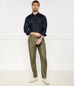 Льняная рубашка CAMICIA Aeronautica Militare - темно-синий(CA1239CT3089)