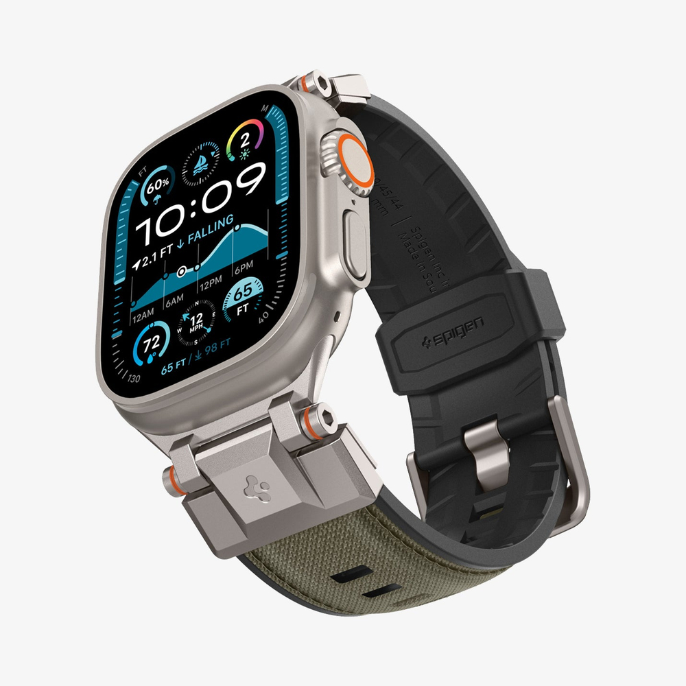 Ремешок Spigen DuraPro Armor, Apple Watch 49mm/46mm/45mm/44mm - military green