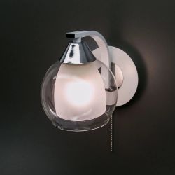 Citilux Кристи CL152310 Бра с выключателем Белое Хром