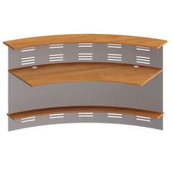 Модуль ресепшен 60 градусов с экраном ФР 465 ВТ + ФР 478 ХР