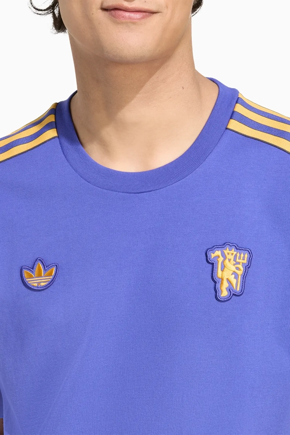 Футболка adidas Manchester United 25/26 Terrace Icons Tee - синий