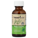 NaturaNectar, Спрей для горла с зеленым прополисом, для детей от 2 лет, прохладная мята, 30 мл (1 жидк. унц.)