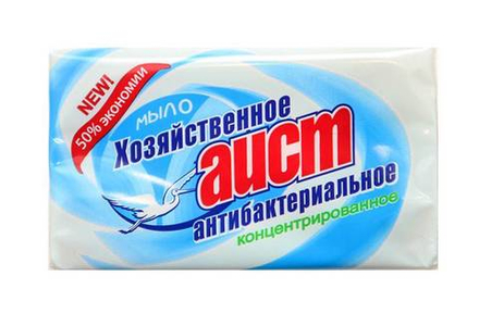 Мыло хозяйственное АИСТ антибактериальное концентр. 200 г