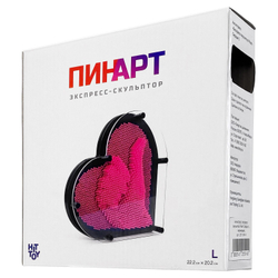 Pinart Сердце Радуга 21см, Экспресс-скульптор