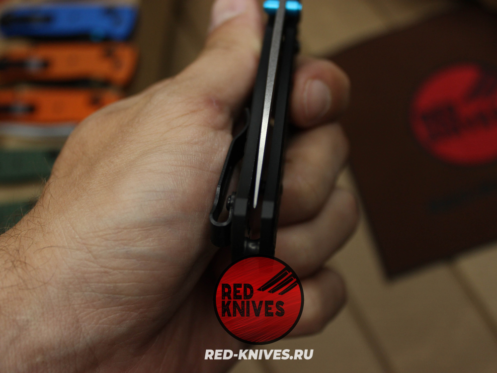 Нож Benchmade 535 Алюминий Frag A+++ - черная рук., сатин клинок RK/Н56