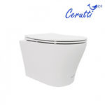 Унитаз подвесной Ceruttispa АДИДЖЕ (ADIGE) Aria MW CT9245 безободковый (490х360х355) белый матовый, ТЕРМООБЖИГ (не плёнка)