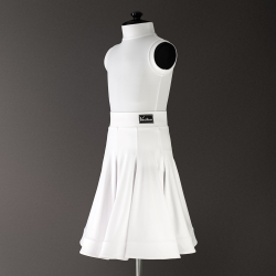 белое платье для танцев