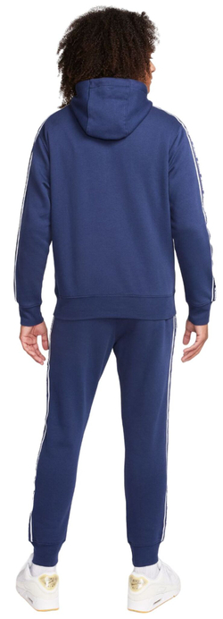 Мужской теннисный костюм Nike Club Fleece Casual Hoodie - небесный