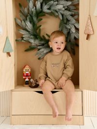 Свитшот боди "Мускатный орех" 0+