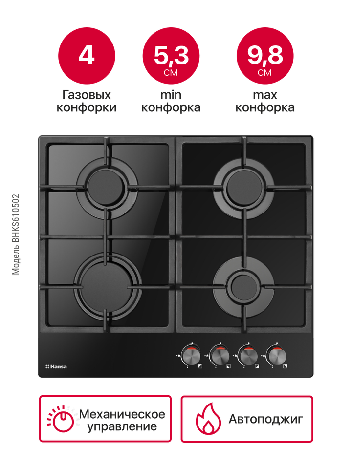 Газовая панель Hansa BHKS610502