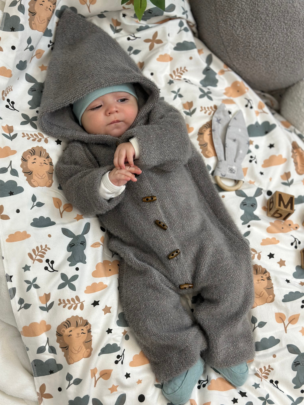 Комбинезон Альпака Серый