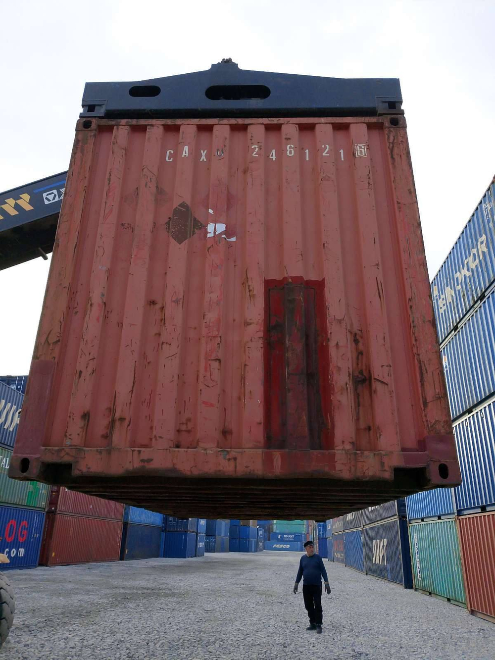 Контейнер 20 футов № CAXU2461216