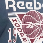Толстовка Reebok Basketball Regular Fit Blue Sweatshirt