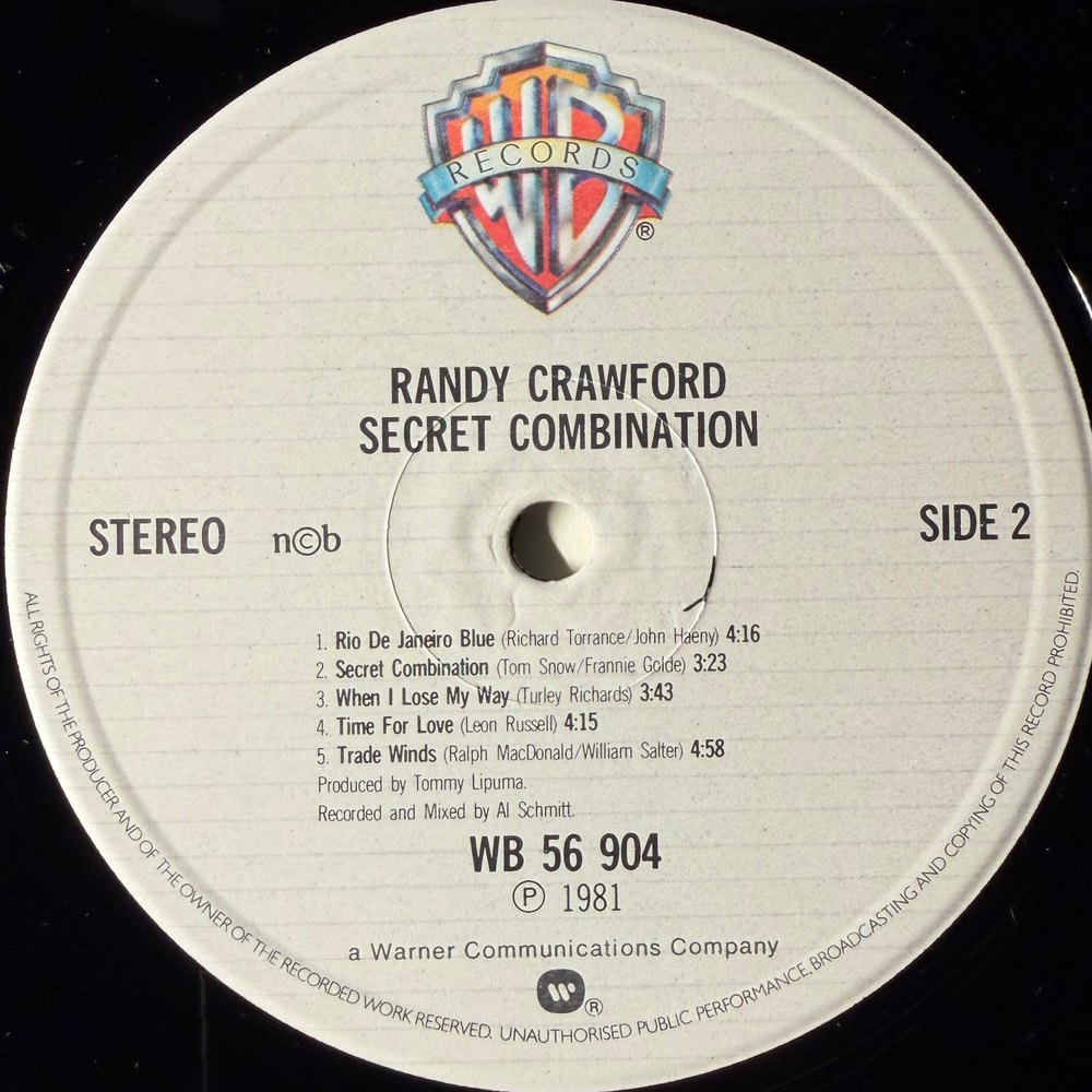Randy Crawford ‎– Secret Combination (Скандинавия 1981г.) Т