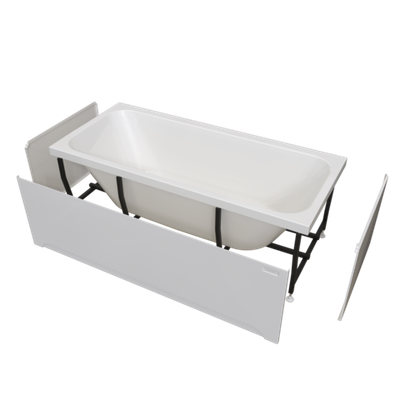 Акриловая ванна Прованс 170*90, каркас