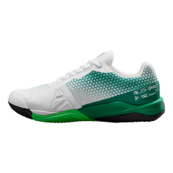 Мужские теннисные кроссовки Wilson Rush Pro 4.0 Clay Court Shoe Men - White, Green