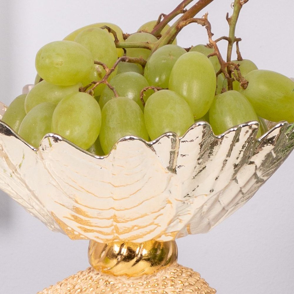 Фруктовница-конфетница Ежик Барб Айвори