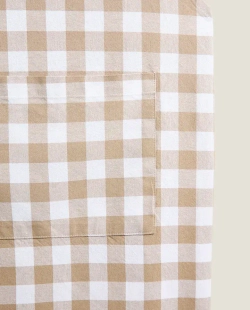 ZARA HOME ХЛОПКОВЫЙ ФАРТУК В КЛЕТКУ