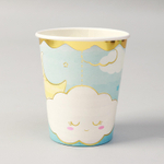 Стаканы бумажные «Детские Грезы» в голубом цвете, 250 мл, 6 шт