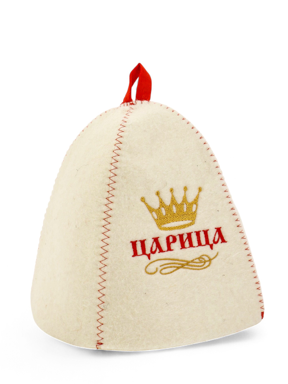 Шапка для бани и сауны «Царица», полиэфир, шерсть