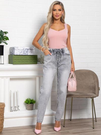 Джинсы Эльза (светло-серые) Б15416-4М LT Collection