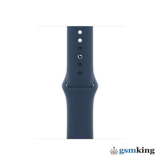 Apple Watch Series 7 GPS + Cellular 41mm Blue Aluminum Case with Sport Band Abyss Blue MKHC3LL/A