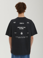 Мужская Футболка Obey Around The Globe