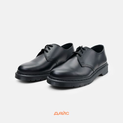 Ботинки Dr. Martens 1461 Mono Smooth артикул:14345001 - купить в магазине Дайс