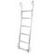 Лестница навесная алюминиевая с крюками MEGAL ЛНАак - 1,7 (450)