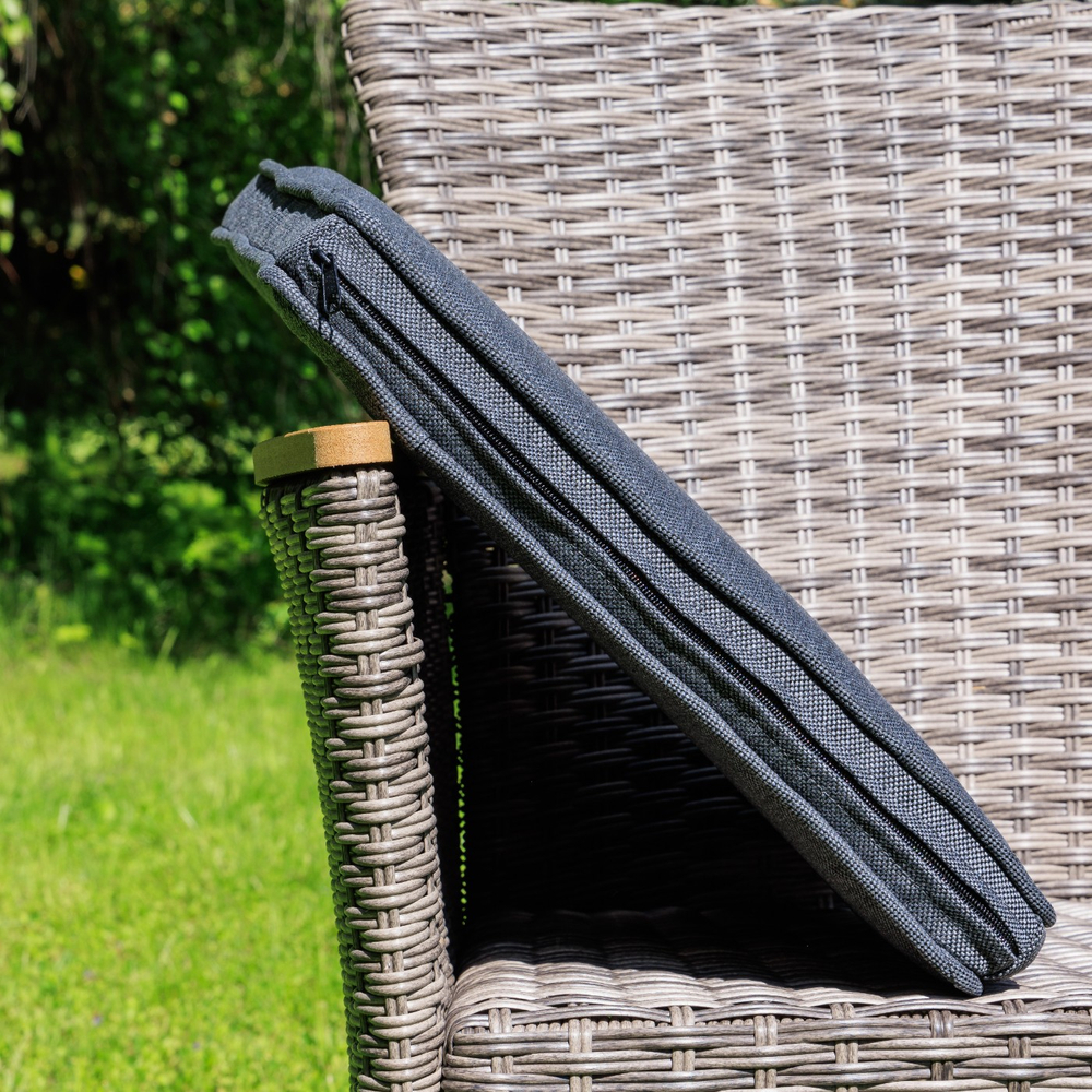 Обеденное кресло ROYAL FAMILY AMELIA серое