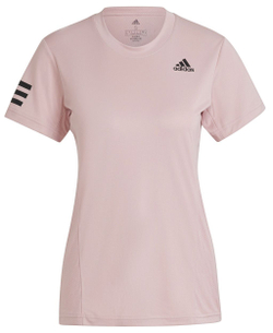 Женская футболка теннисная Adidas Women Club Tennis Tee - wonder mauve/black