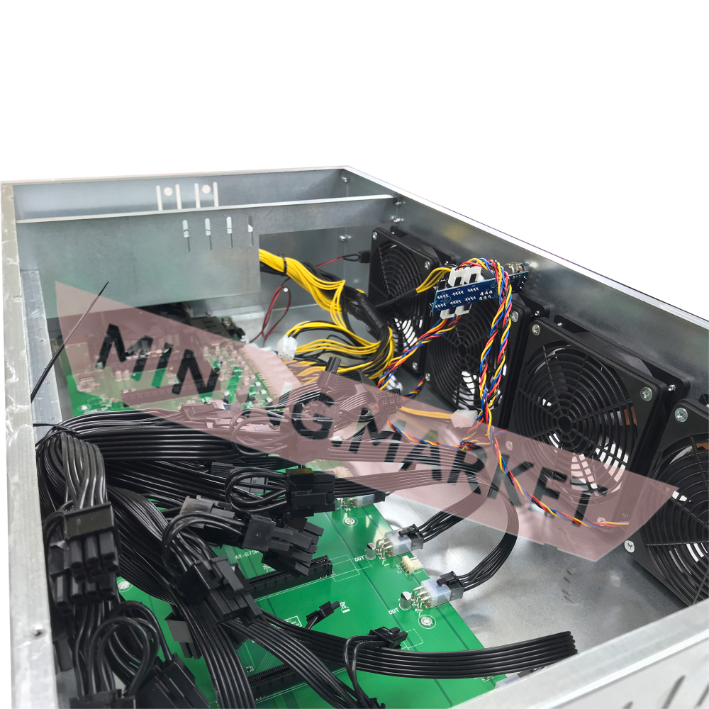 Тушка для майнинга на 8 видеокарт BitTurbo Стандартная