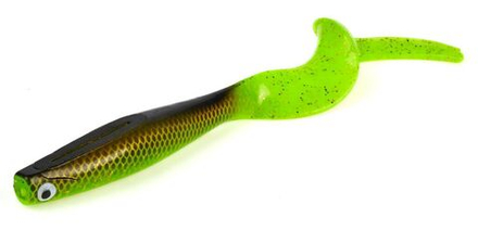 Виброхвост LJ 3D Series Kubira Fire Tail 7" (17,5 см), цвет PG45, 1 шт.