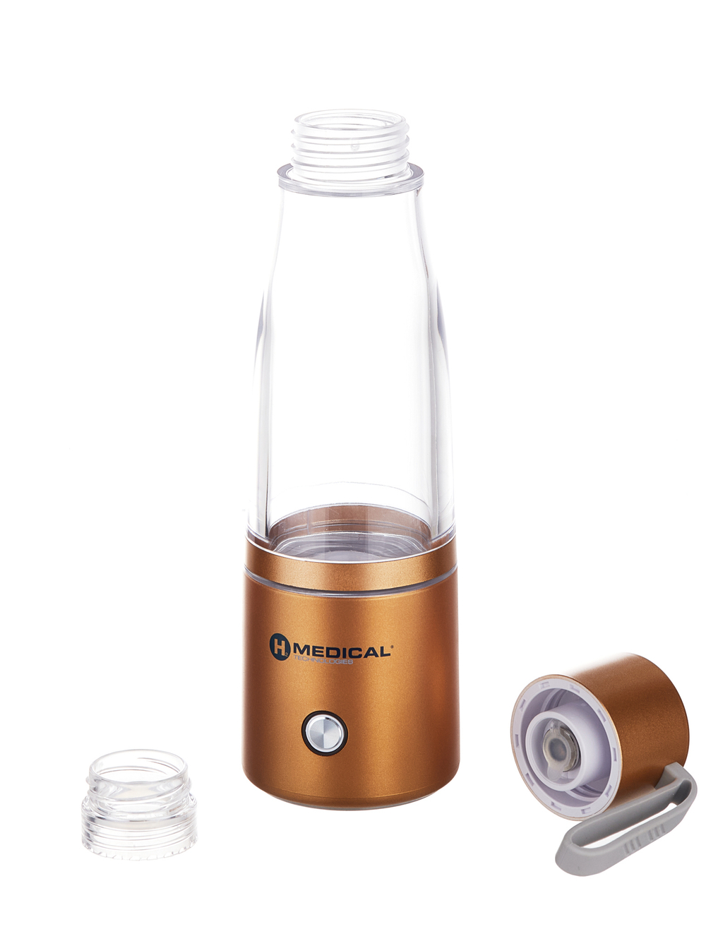 Портативный аппарат с функцией ингаляции золотой Hydrogen bottle Smart Hydrogen Bottle 3in1(gold)